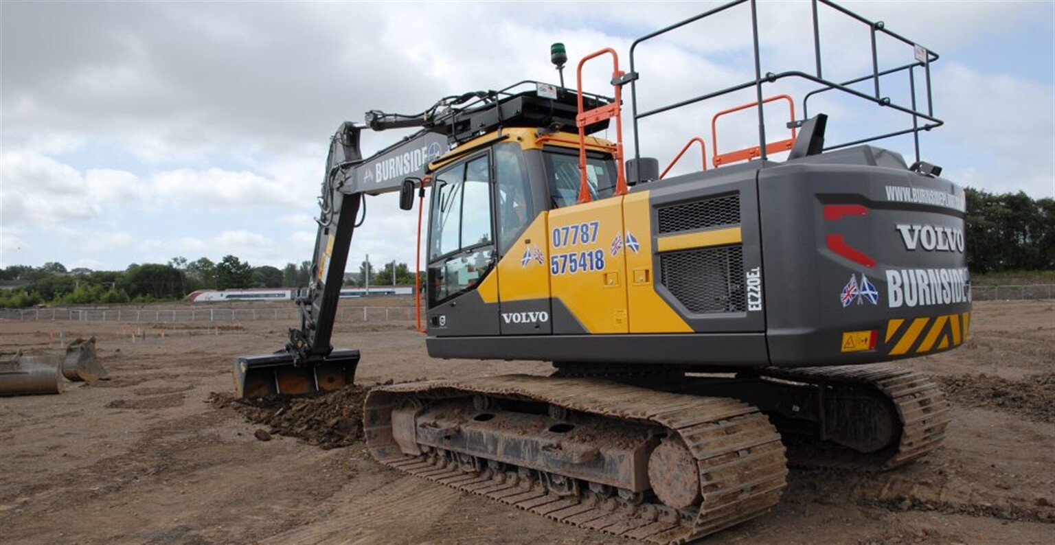 First Volvo for Burnside Plant & Piling Contractors
