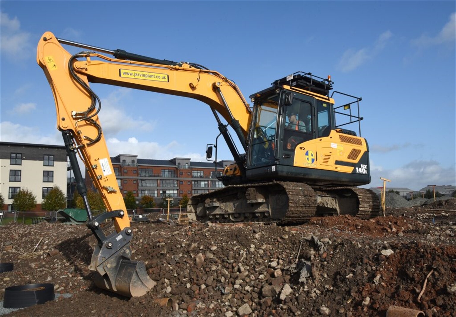 Hyundai 'Hat Trick' of new  machines for Jarvie Plant Group