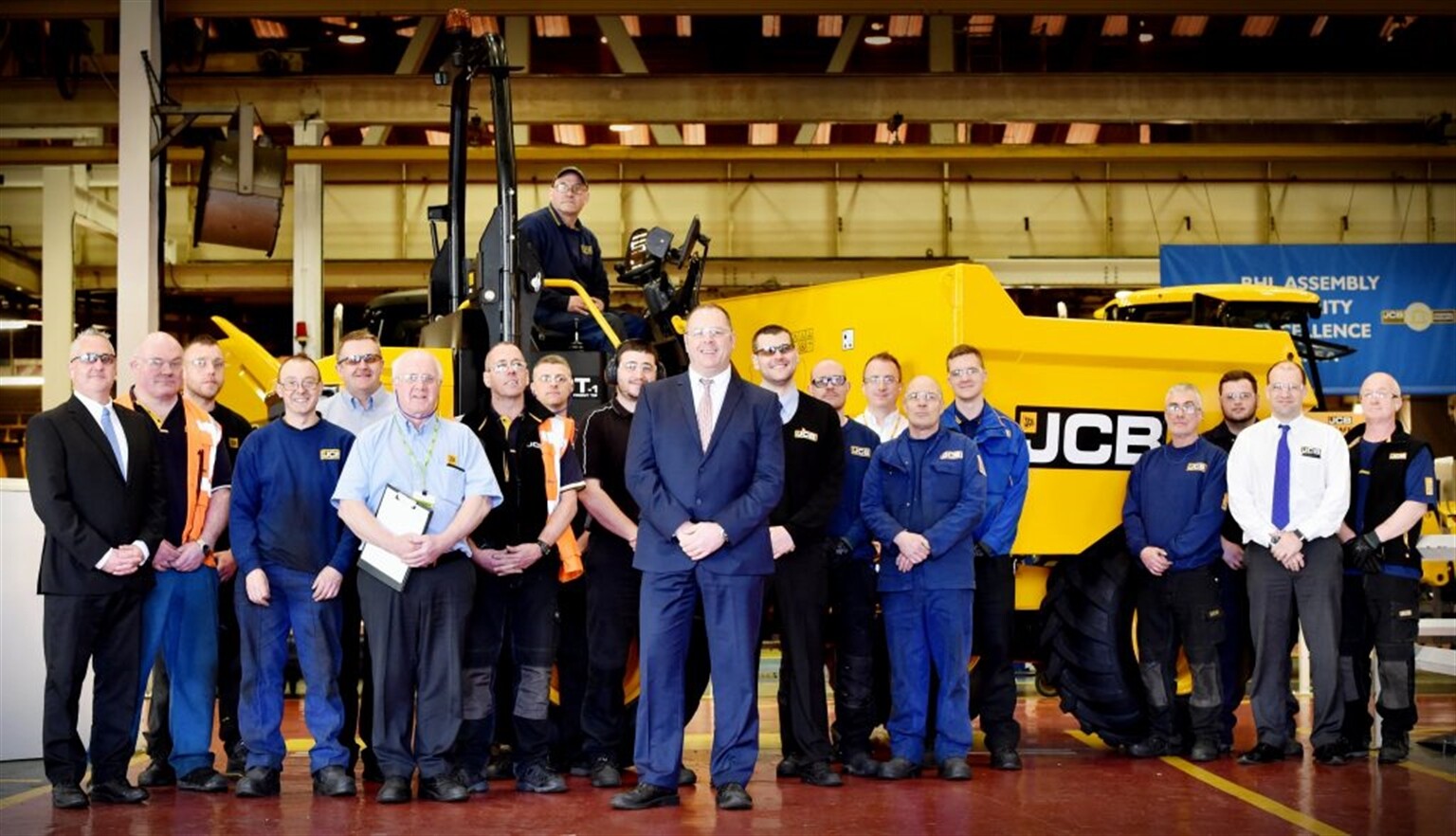 JCB's Innovative Site Dumpers Roll off the Production Line
