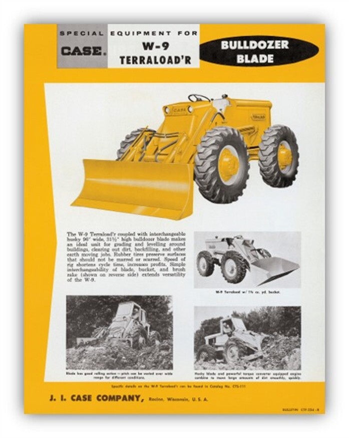 60 years of CASE wheeled loader manufacturing