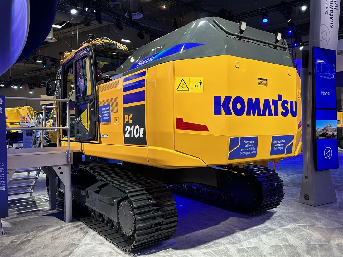 A Flavour of Whats to Come from Komatsu at Intermat
