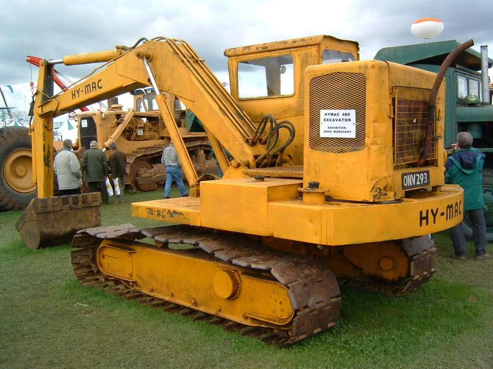 HYMAC macchine HY-MAC_480_EXCAVATOR_FROM_1957.