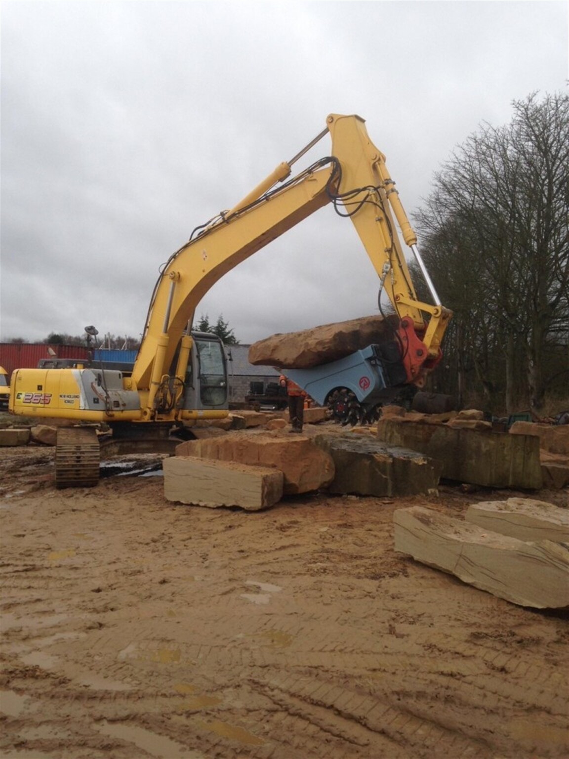 Rock Wheel Cutter Bucket shapes up nicely