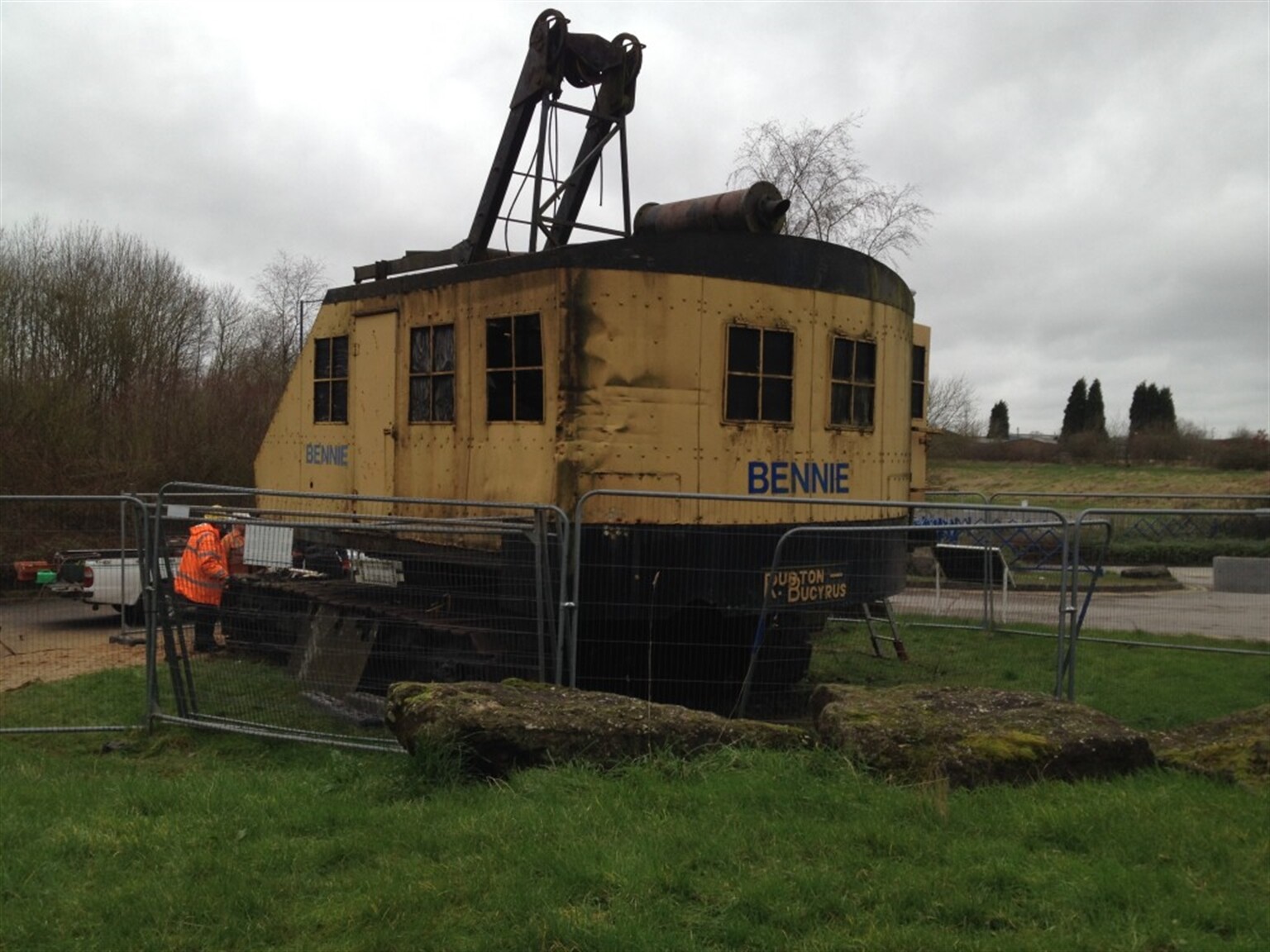 CPA (Construction Plant-hire Association) helps The Vintage Excavator Trust rescue a 1957 54RB excavator!