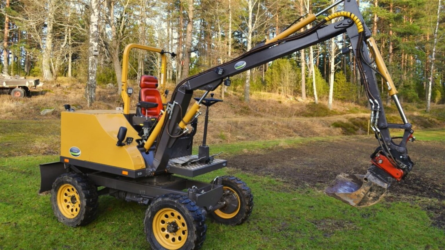 Homemade excavator