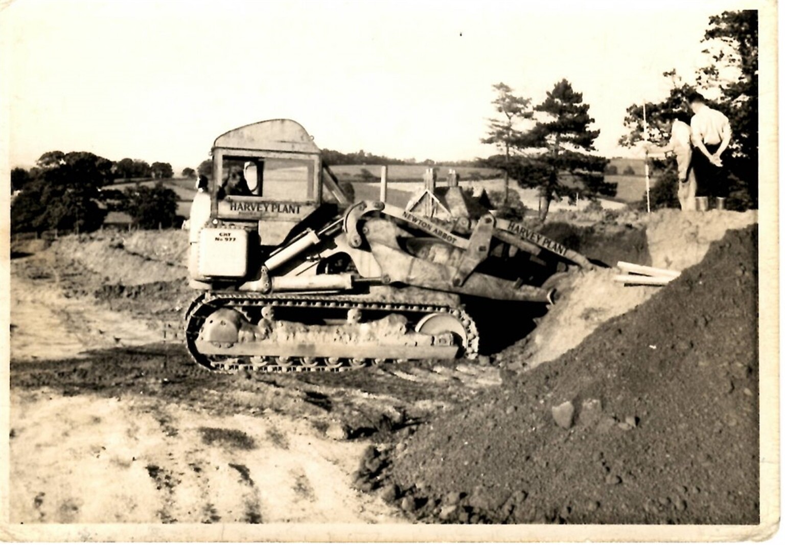 Cats big old tracked loaders