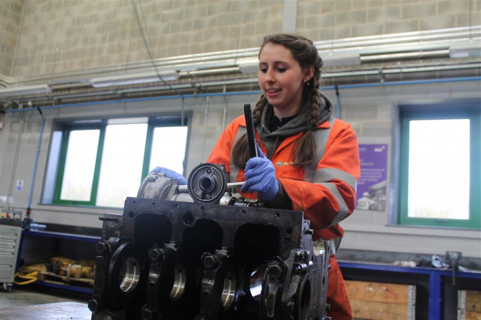 Construction Plant Apprentice Katie Long receives Best Apprentice of the Year Award!
