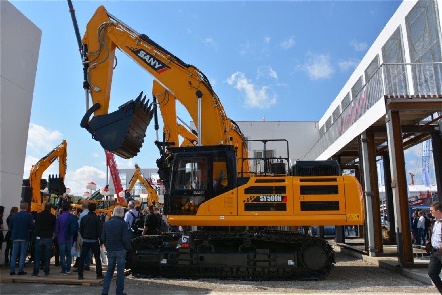 Sany puts on a show at Bauma