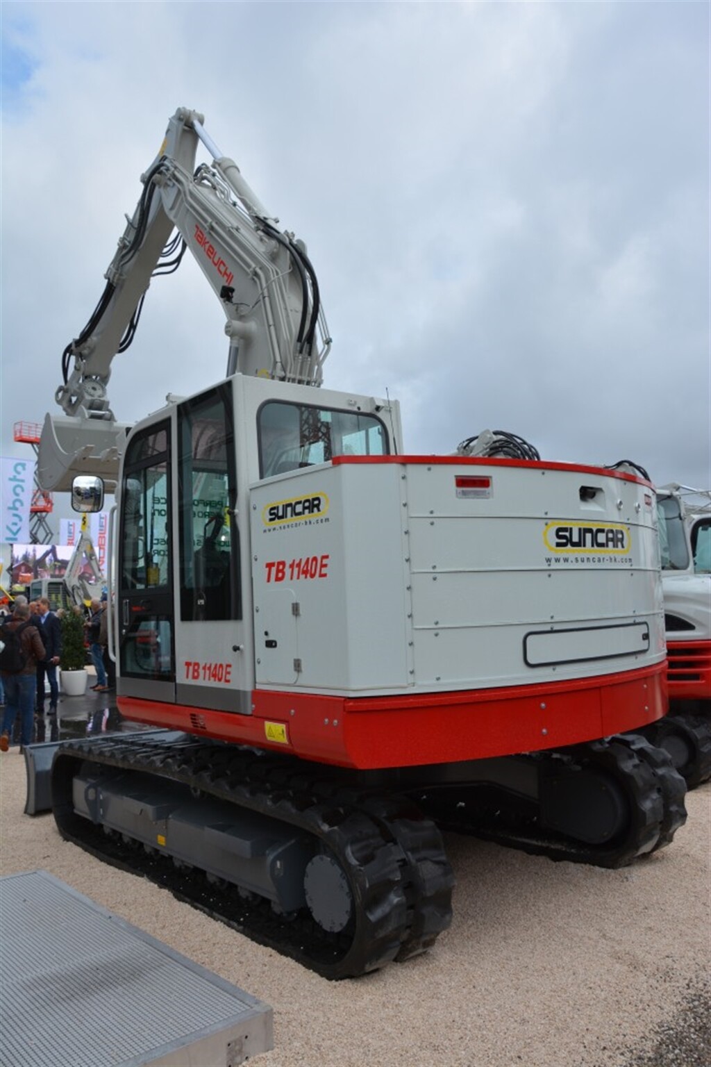 Electric dreams on the Takeuchi stand