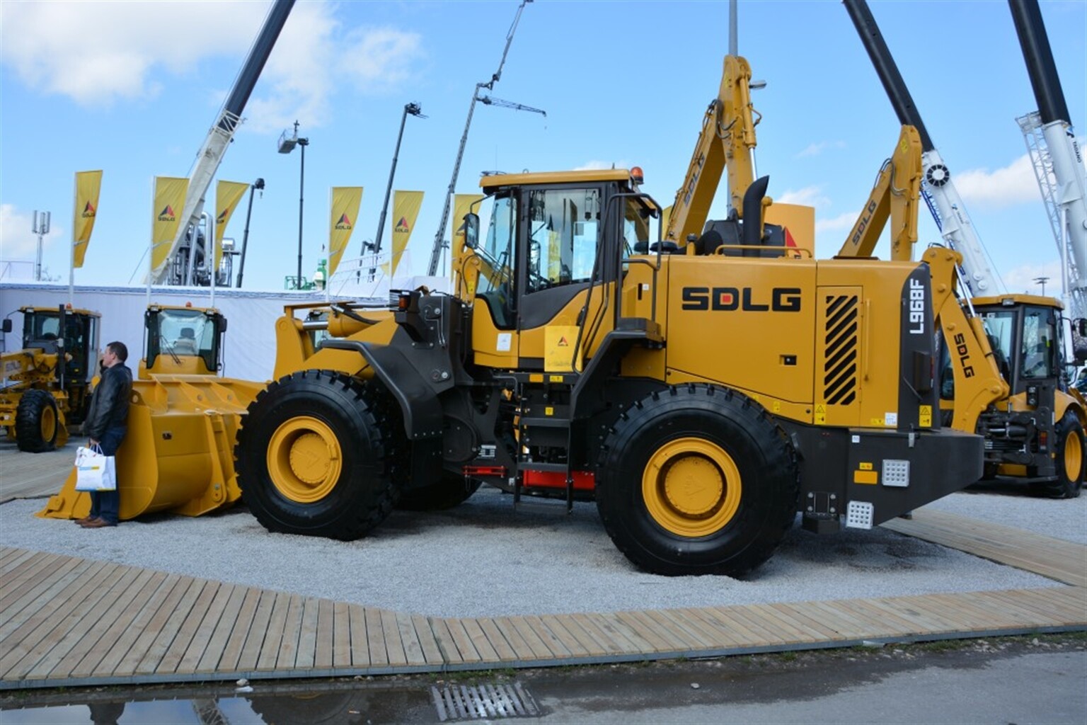 Volvo Doppelgangers at Bauma