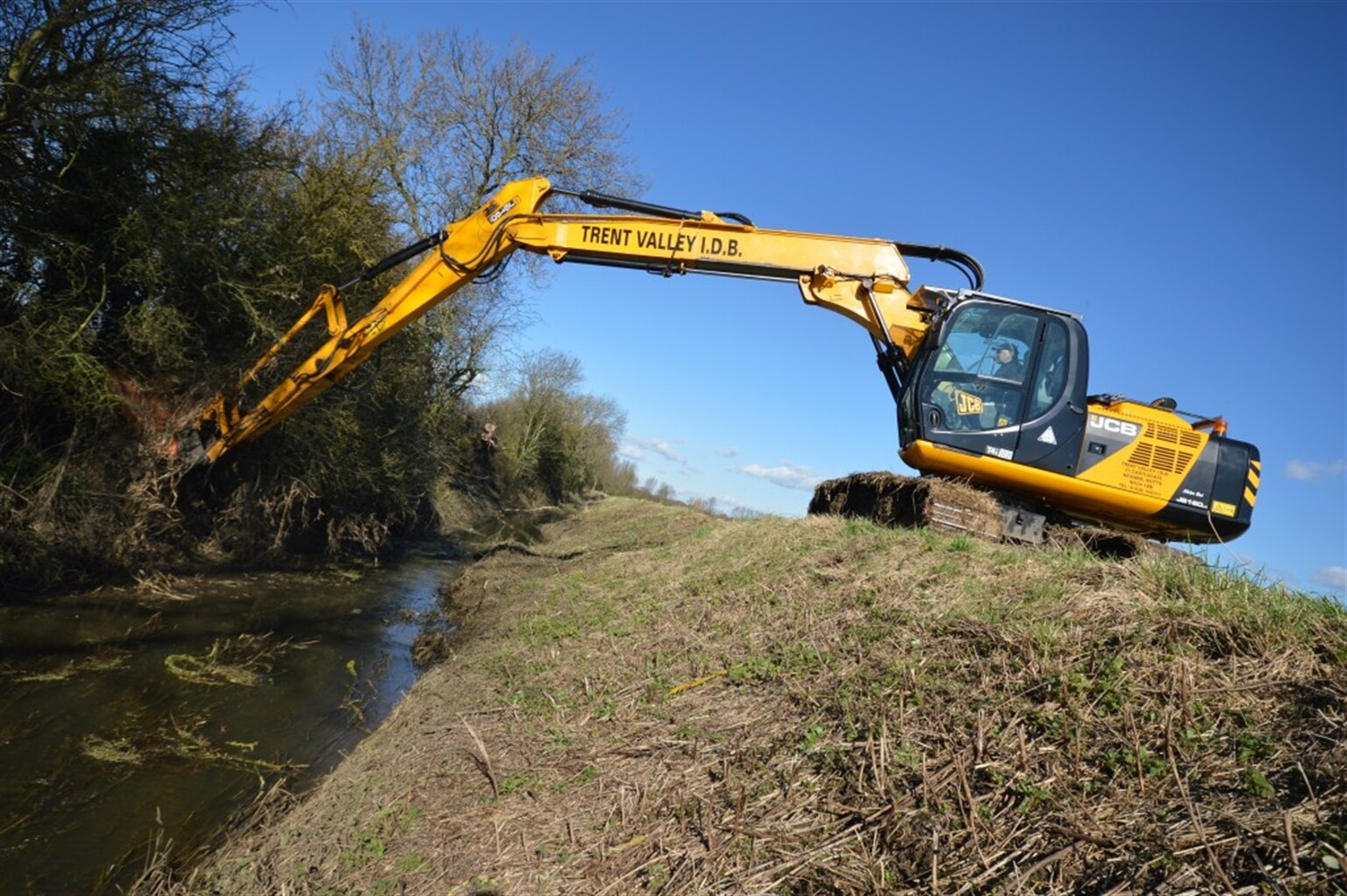 Draining the land