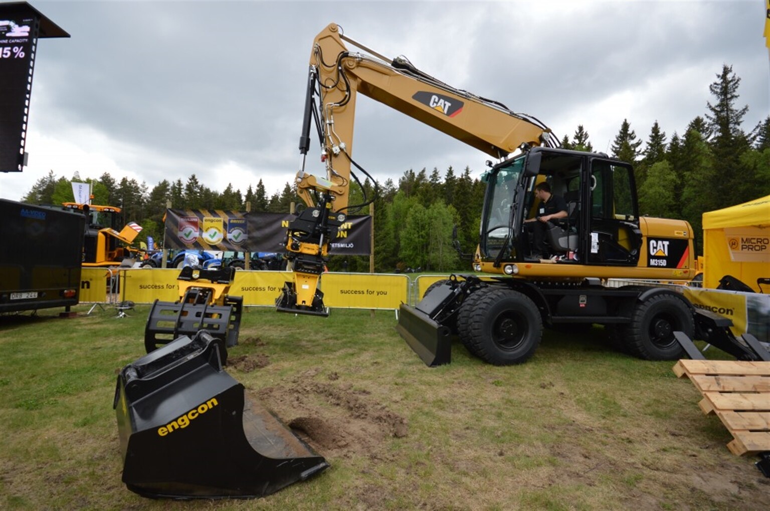 Innovative Swedes on display during my first day at MaskinExpo