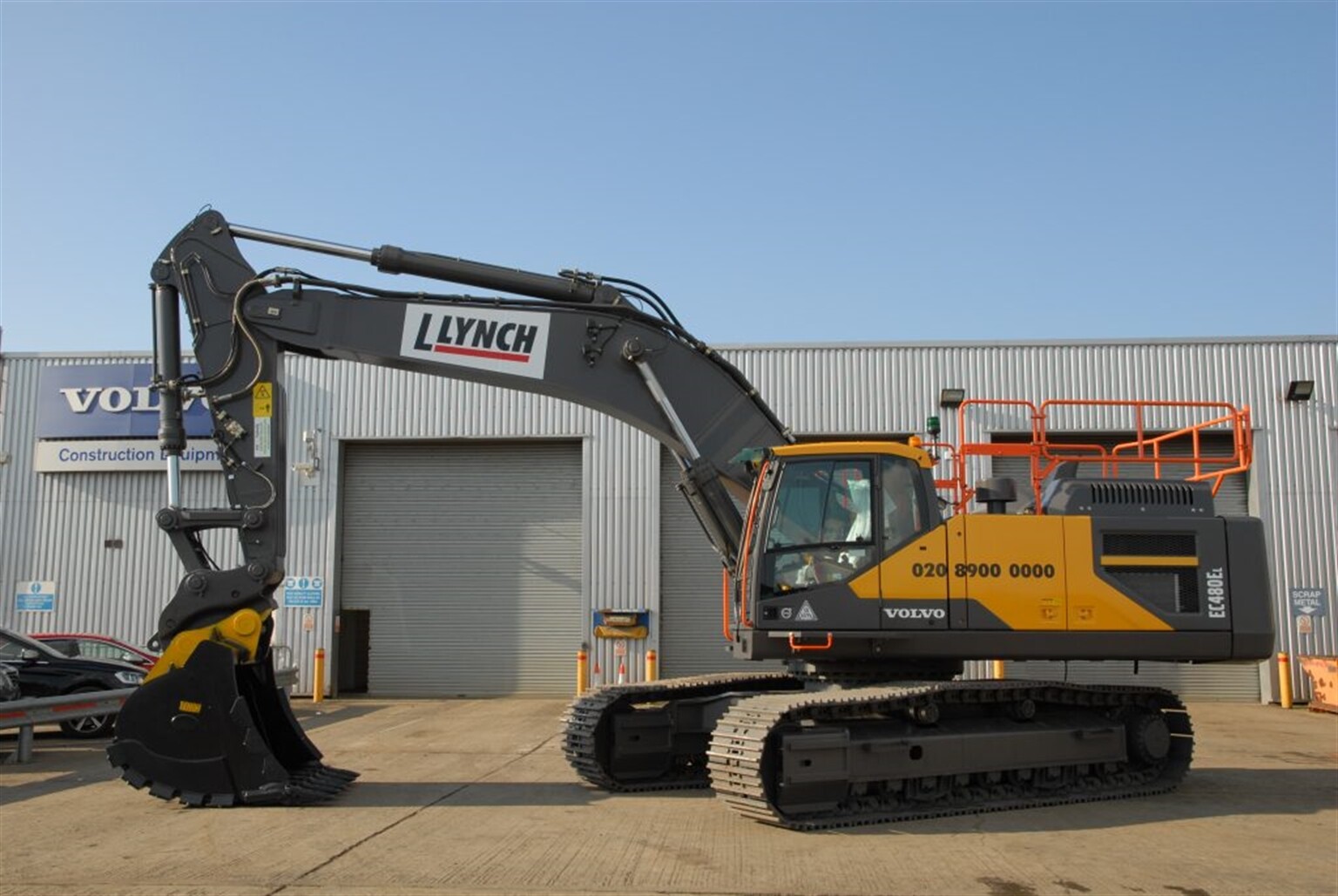 First 50 tonne Volvo for L Lynch Plant Hire
