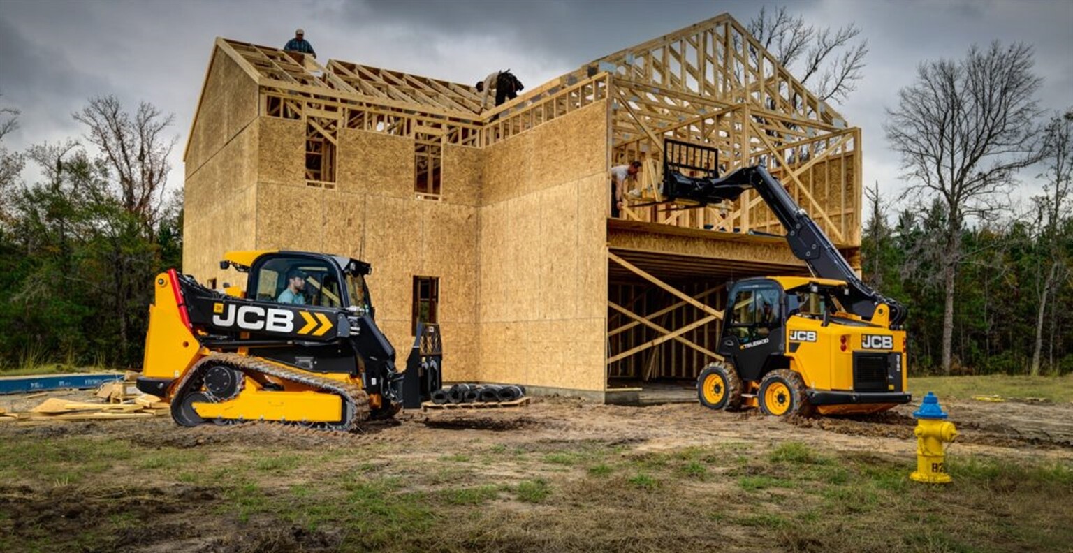 JCB flys the flag at Conexpo with launch of new skid steer concept