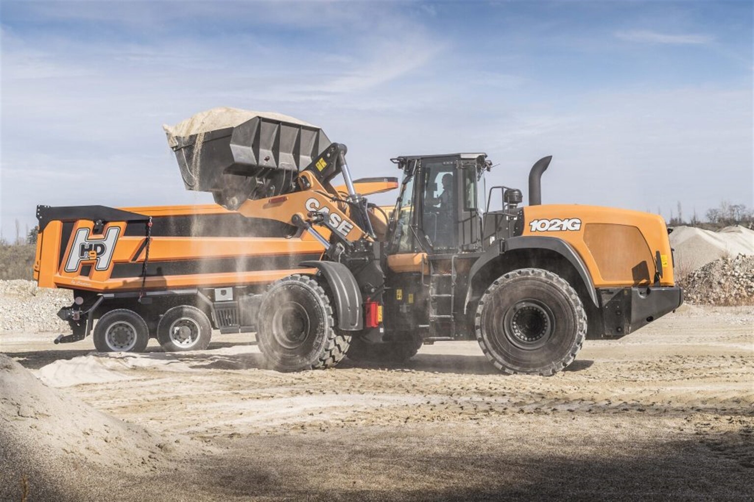 Case G Series wheel loaders hit the spot