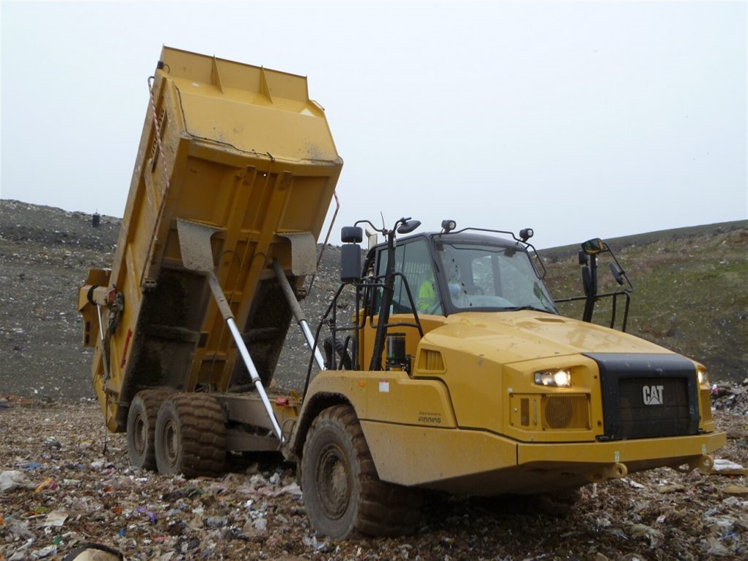 Bespoke Cat 725C2 shifts the waste for Amey