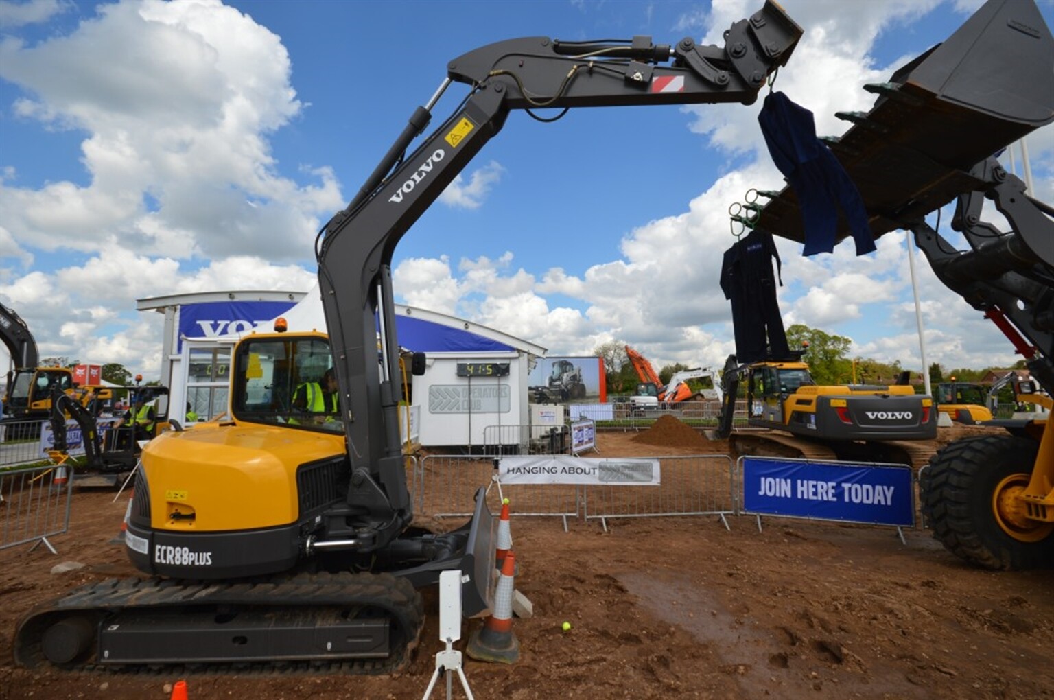 Volvo Construction Equipment Operators Club at Plantworx 2013