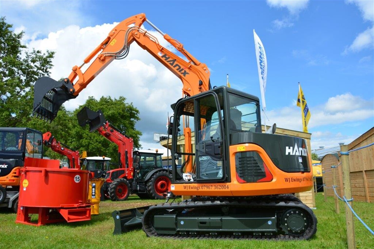 Digger does the Devon County Show 2017