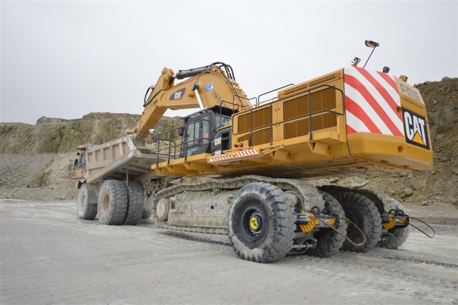 Alternative excavator transport