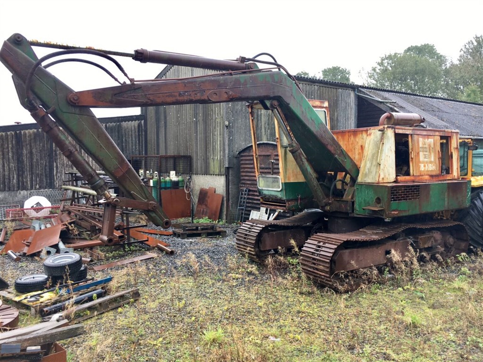 Rare Ruston Bucyrus saved from the gas axe