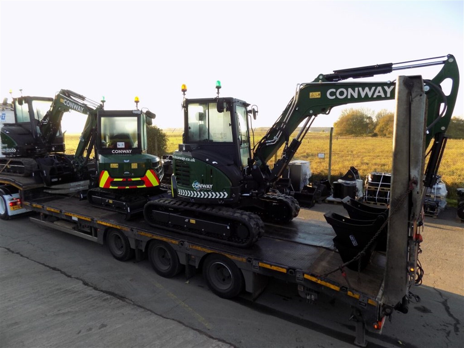 Yanmar's in the green for Conway