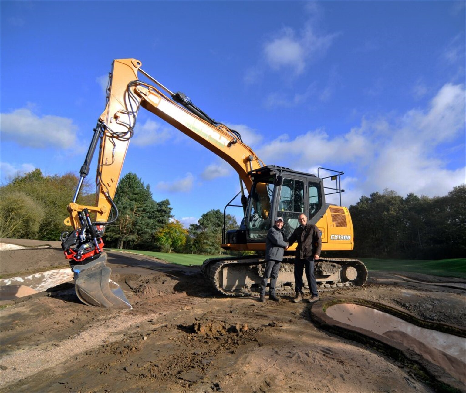Its a CASE double for John Greasley Ltd
