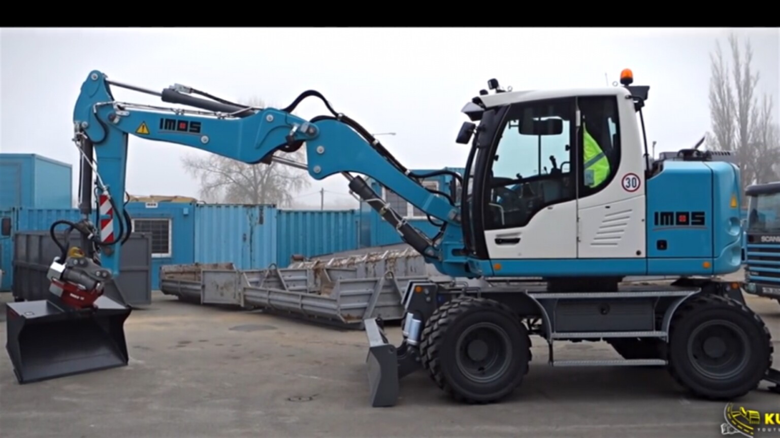 Liebherr Compact in the blue