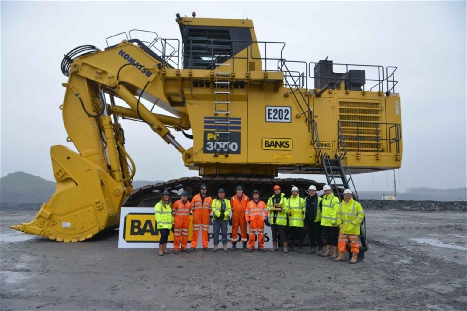 BANKS MINING MAKES FURTHER INVESTMENT IN KOMATSU PLANT AT SHOTTON SURFACE MINE
