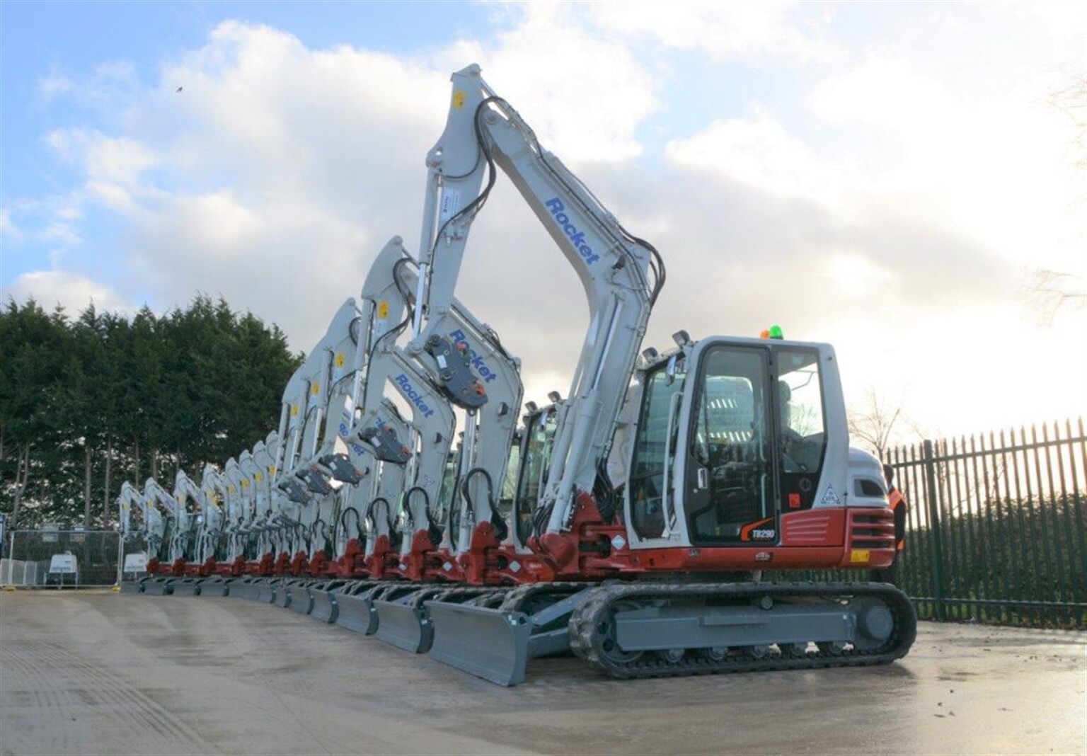 Rocket Rentals launch a new red & grey era with 1.2m Takeuchi deal