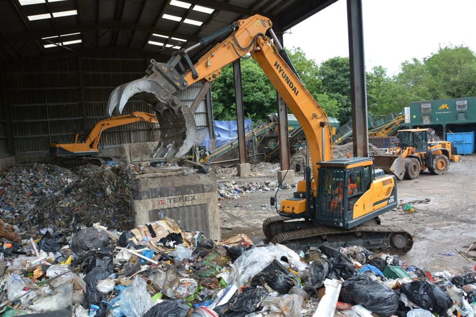 Waste not, want not  Mercian Skip Hire choose Hyundai