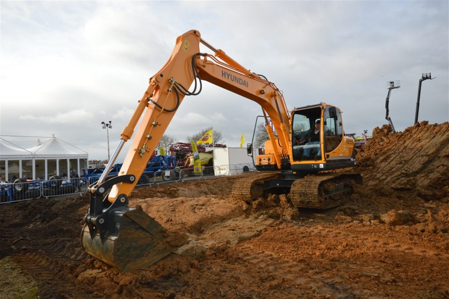 Hyundai machines feature at the 58th Annual Doe Show