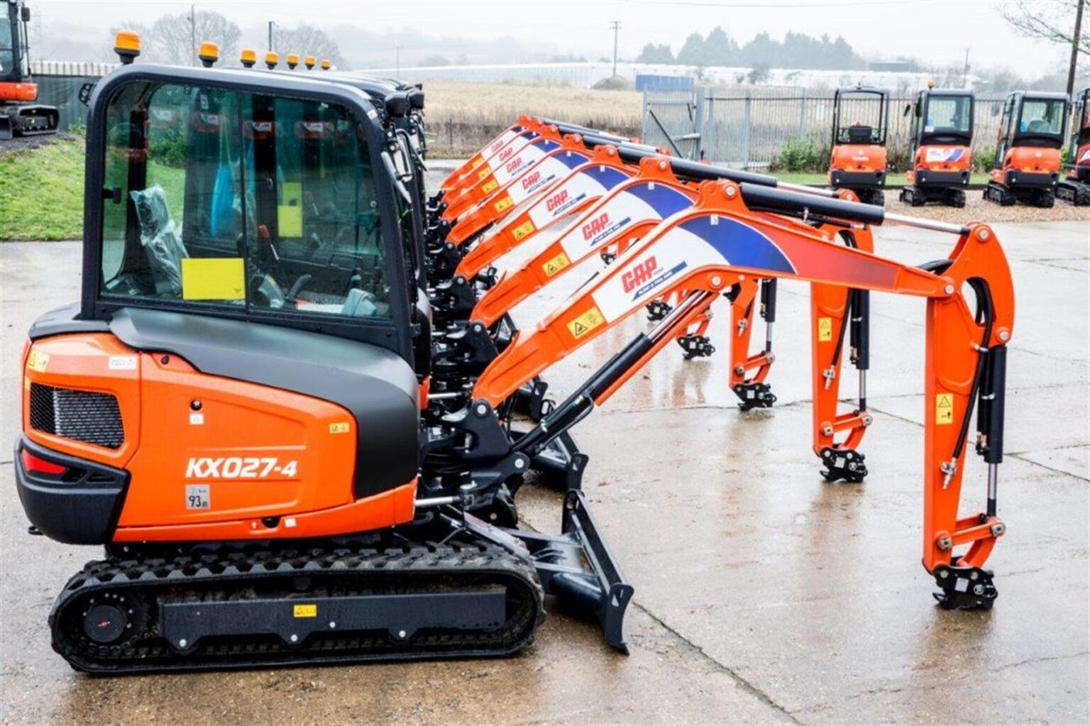 Kubota's KX027-4 impresses GAP Hire Solutions customers