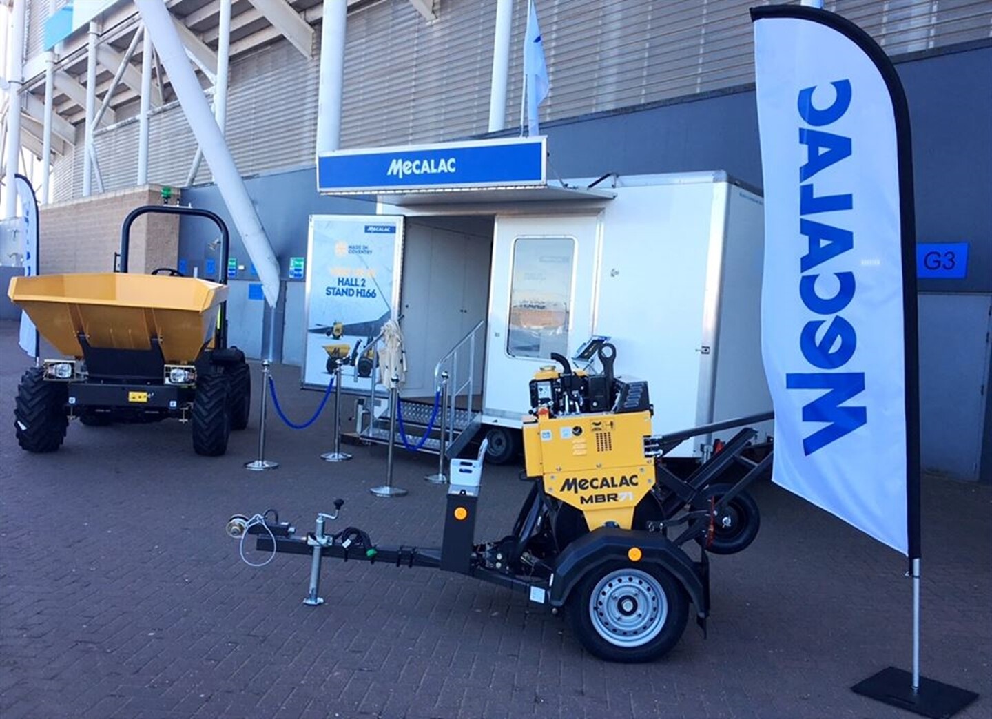 Diggers day out at the Executive Hire Show 2018