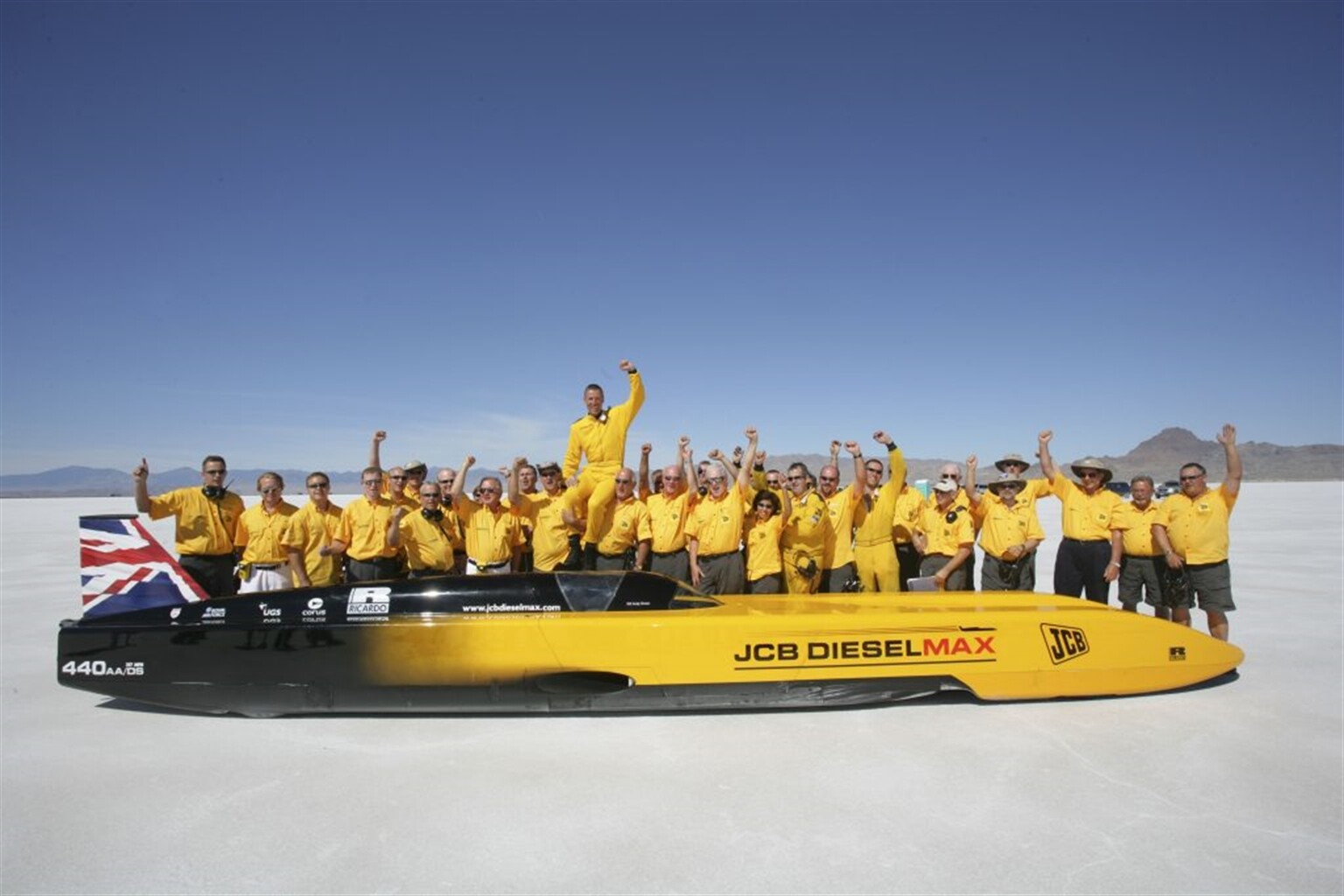 JCB partners the Built In Britain feature at The Confused.com London Motor Show