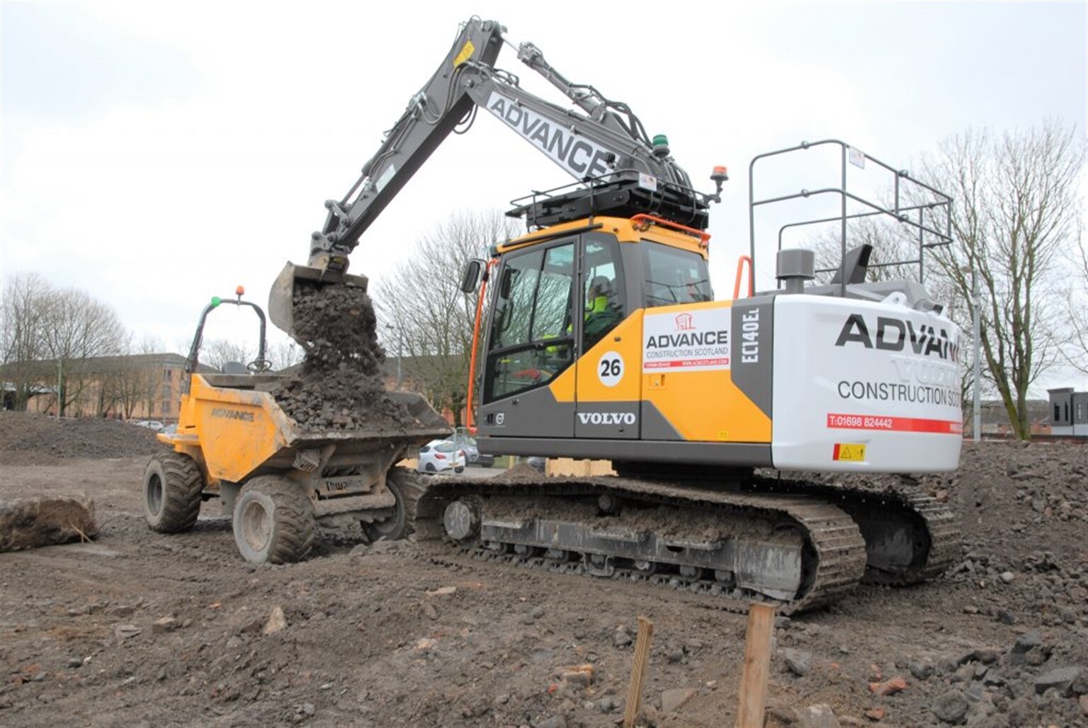 Advance Construction Scotland add more Volvo's