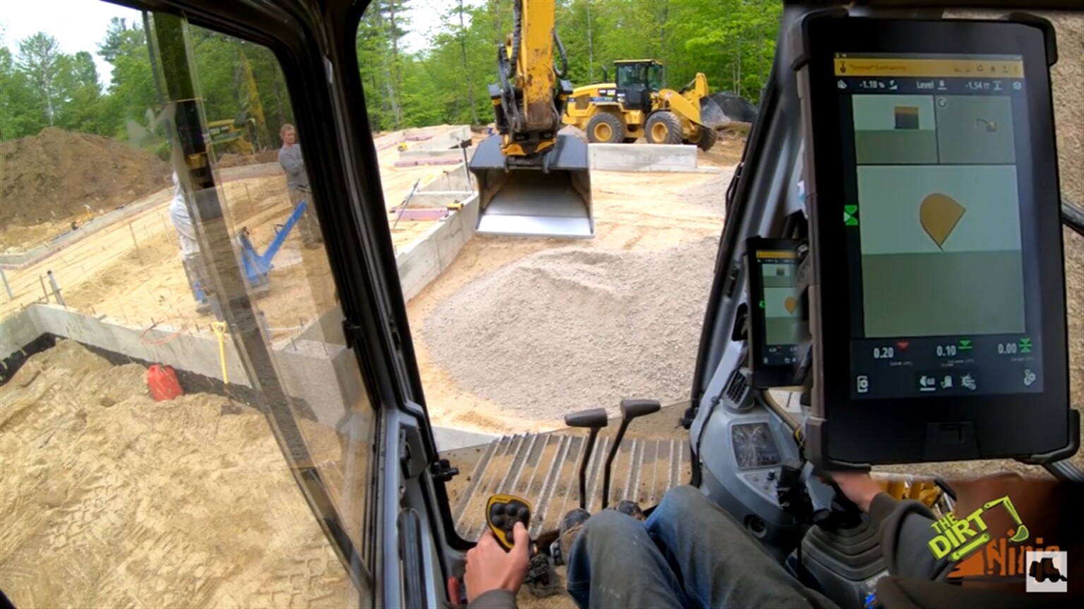 Dirt Ninja goes high tech with Trimble Earthworks and Engcon