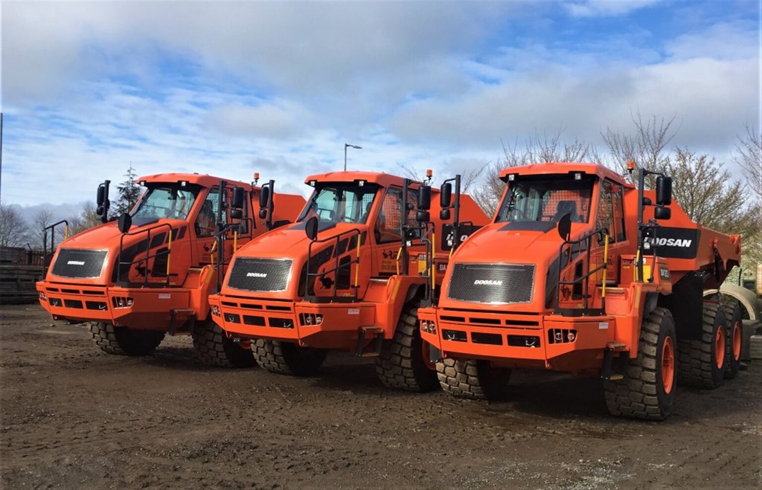 Hat-trick of new Doosan DA30's for RJT Excavations