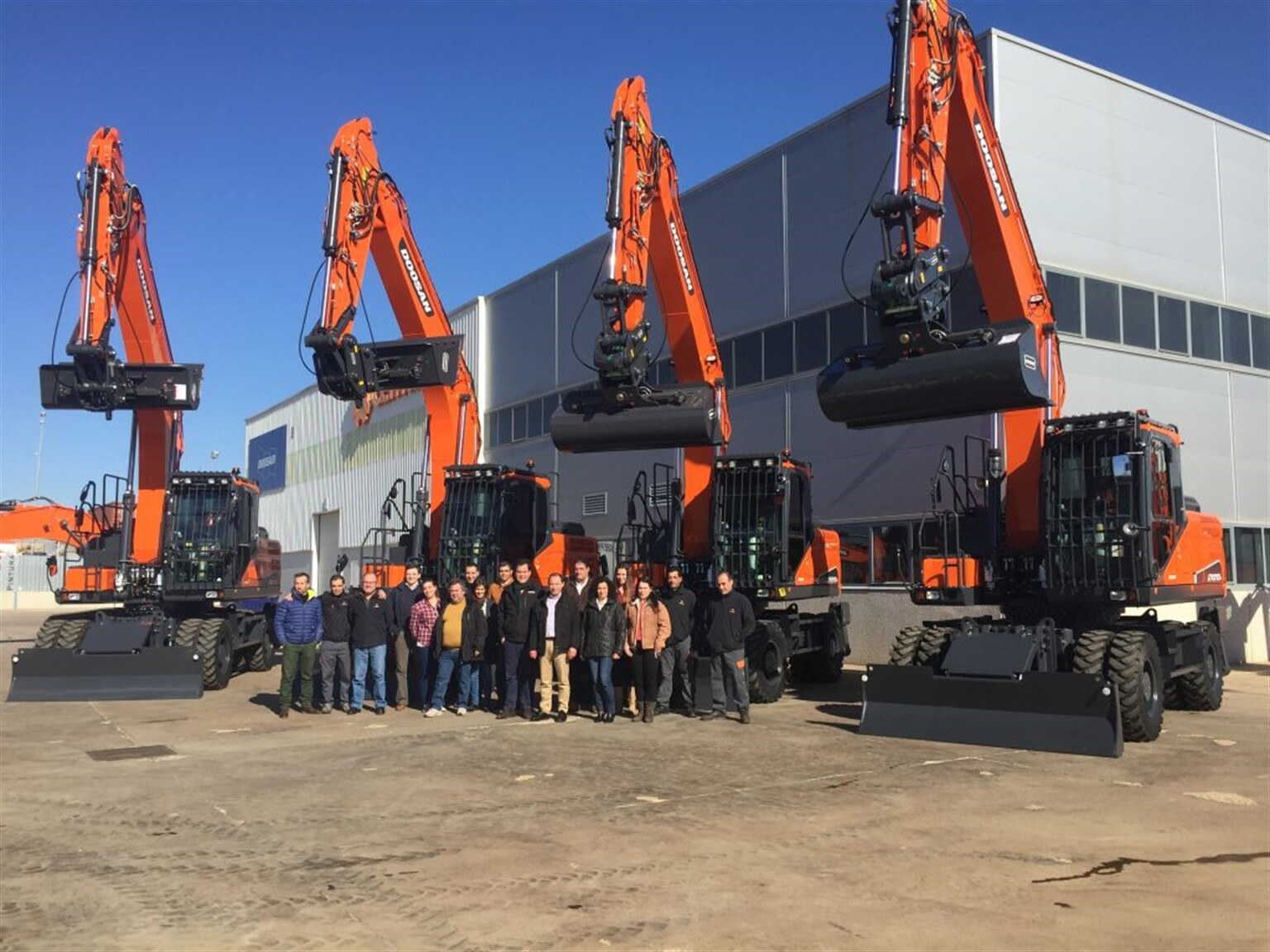 Centrocar and Doosan Supply New Equipment to Tragsa