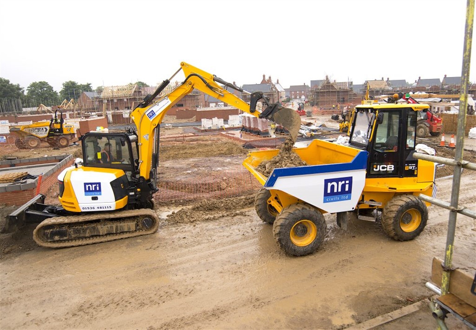 NRI Civils first to adopt JCB SITESAFE dumper cabs