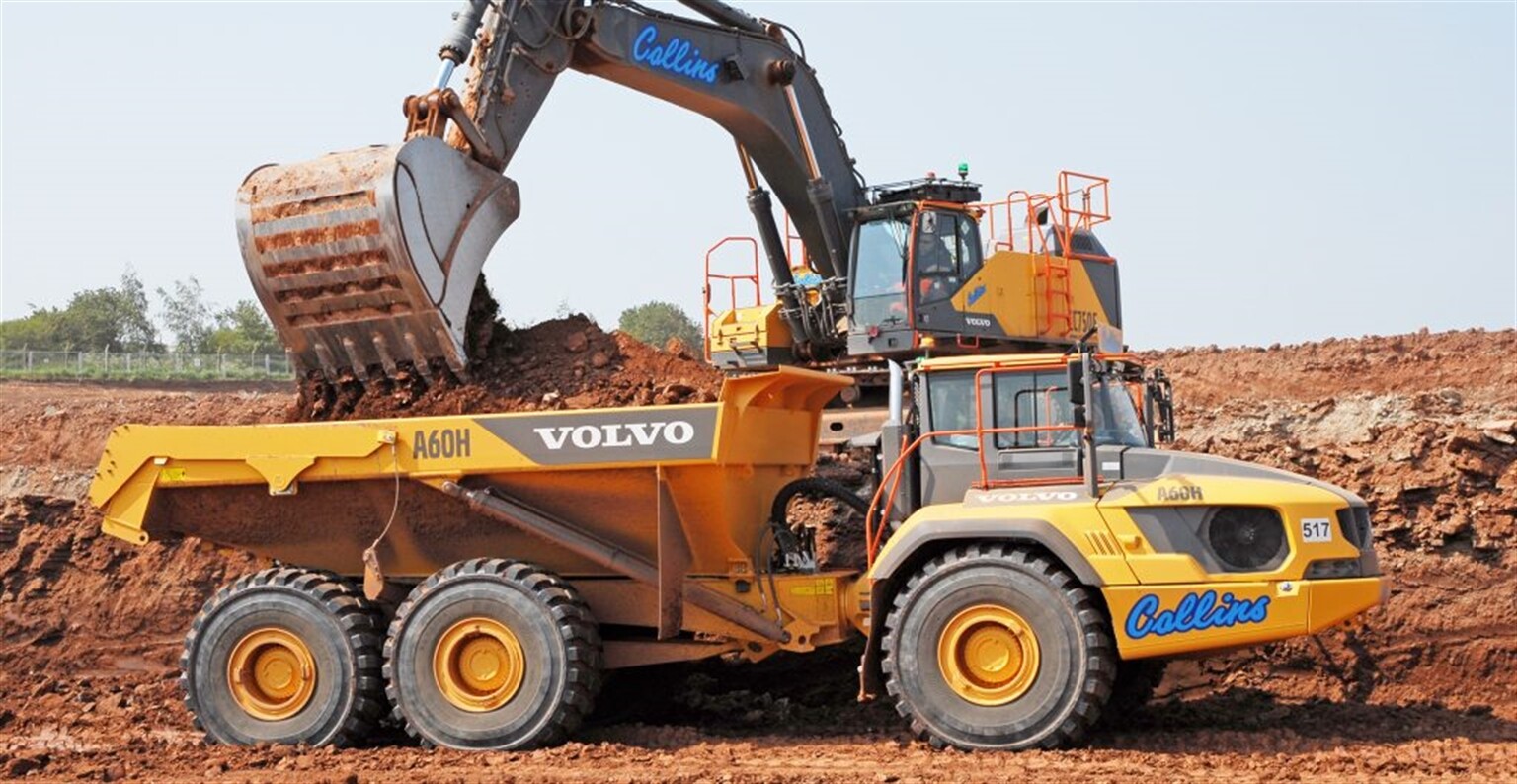 Volvos a-plenty for Collins Earthworks