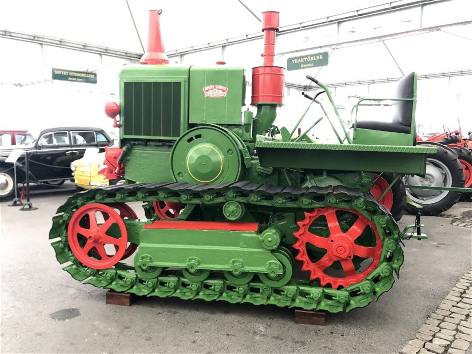 Rare Tracked Traction Engine Preserved in Turkey