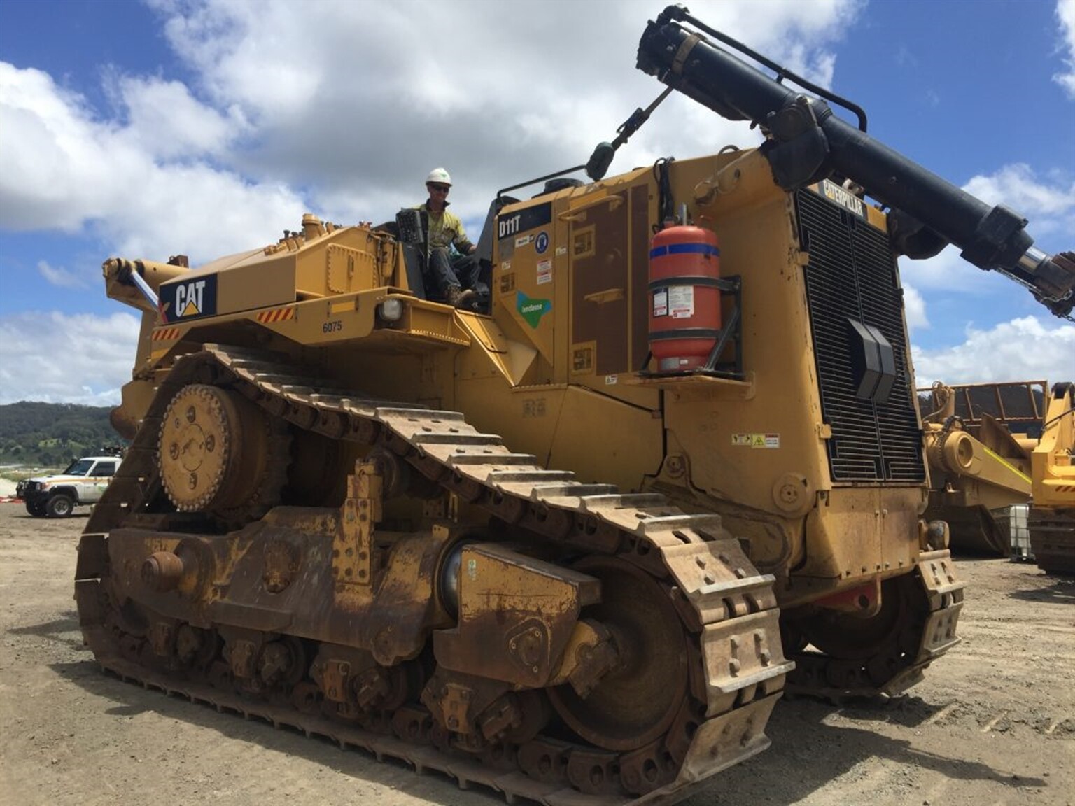 Big tractors on the move