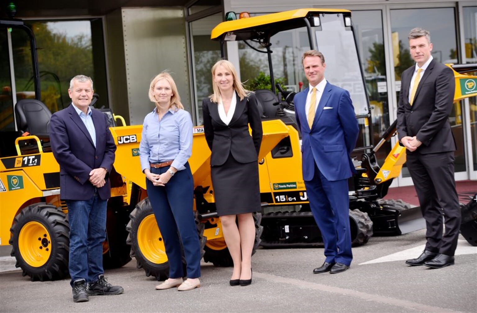 JCB secures multi million pound Travis Perkins order