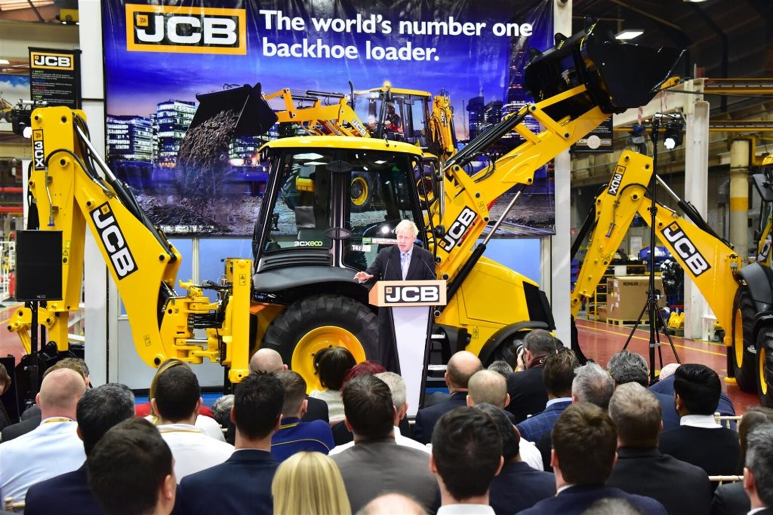 JCB welcomes Boris Johnson MP