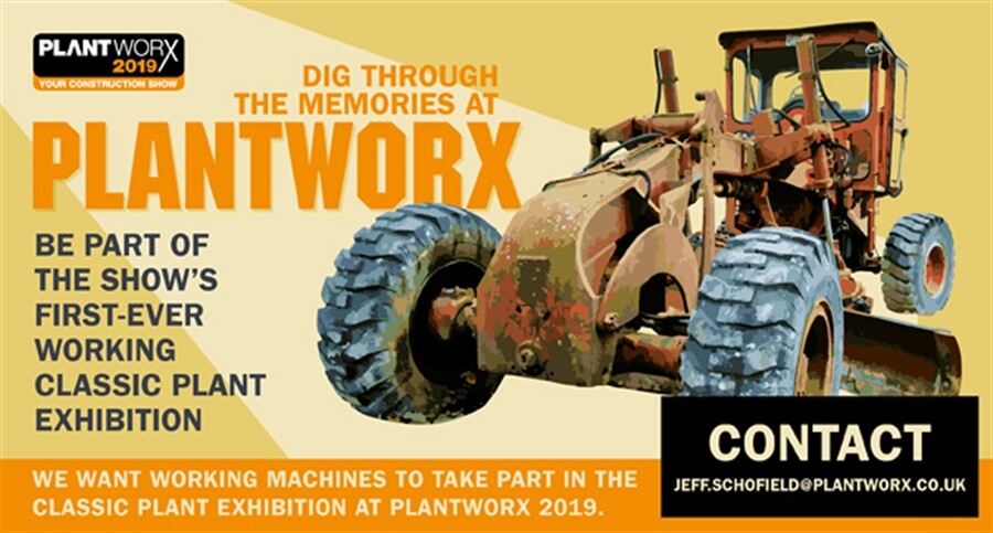 Plantworx 2019 to take a trip down memory lane with a Classic Plant display.