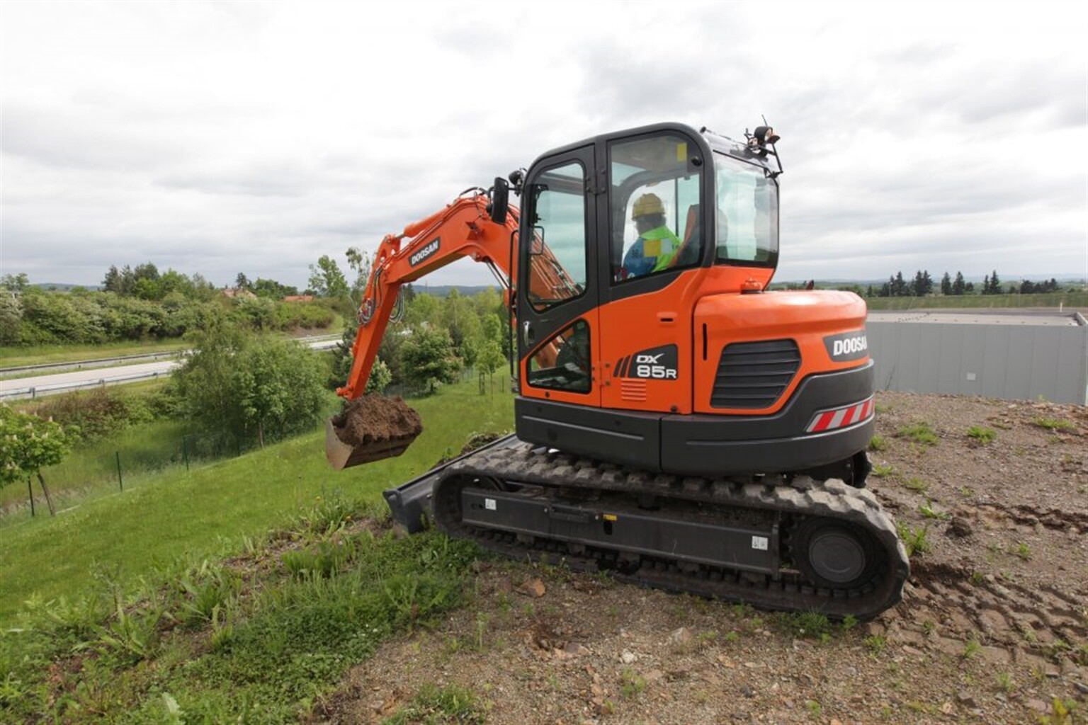 Doosan 6 and tonne mini excavators get Stage V upgrades