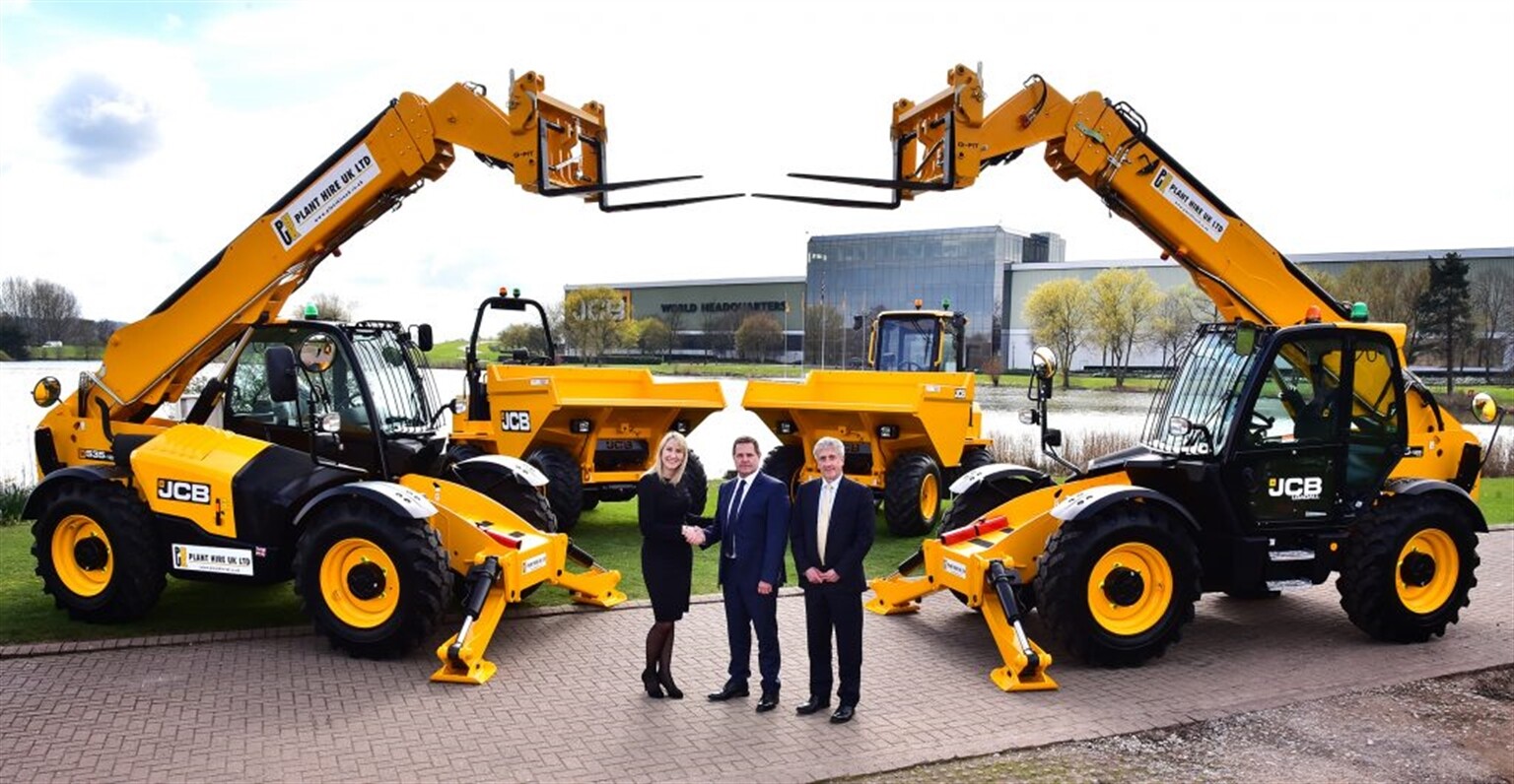 JCB Secures Multi-Million Pound Plant Hire UK Deal