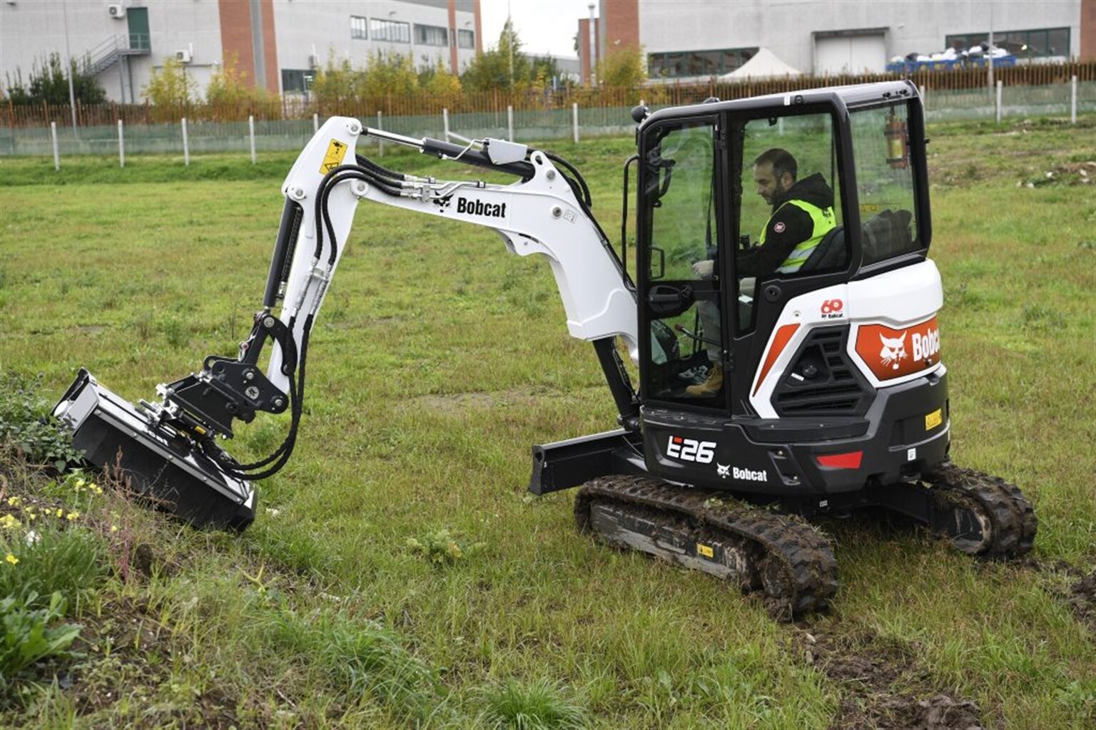 New Self-Levelling Flail Mowers for Bobcat Excavators