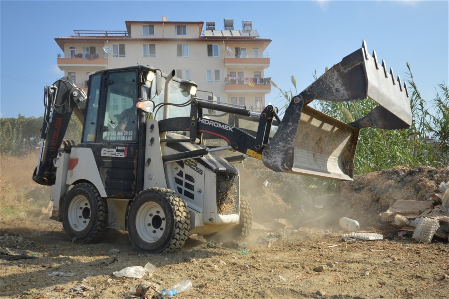 Digger on tour with Hidromek