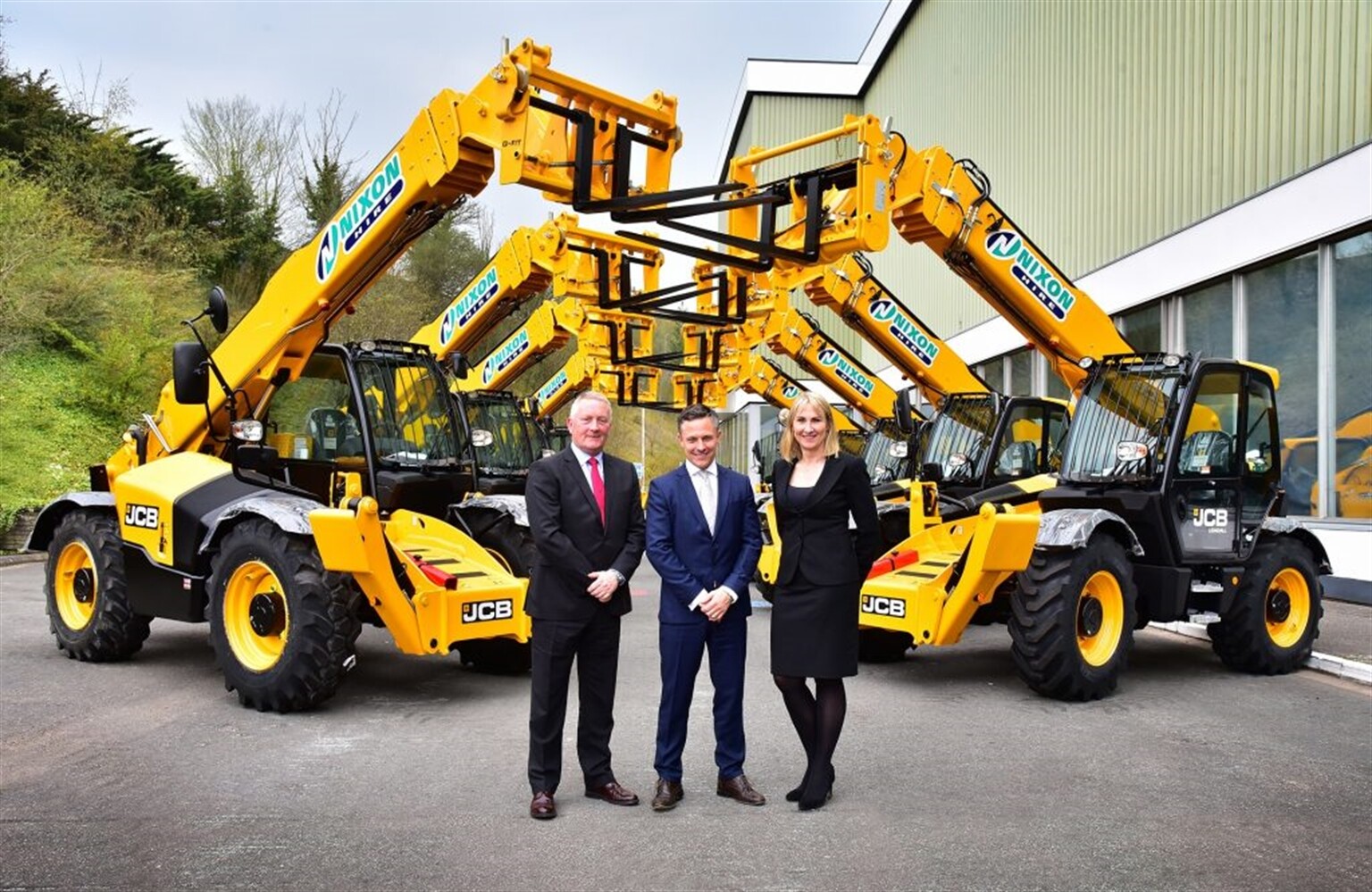 JCB Secures Largest Ever Order from Nixon Hire